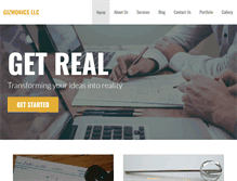 Tablet Screenshot of gizmonics.biz